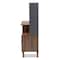 Baxton Studio Jaeger Modern Two-Tone Walnut Brown and Dark Grey Finished Wood Storage Desk with Shelves 182-11696-Zoro - alternate 10